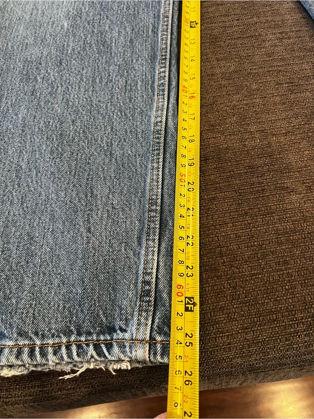 Levi’s 505 Men’s 36x29 Medium Wash Regular Fit Straight Leg Jeans